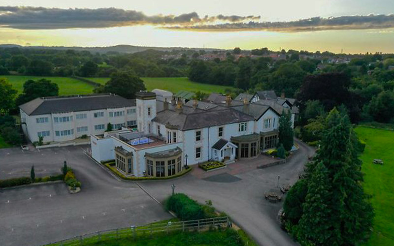 Exterior view of Northop Hall Country House Hotel