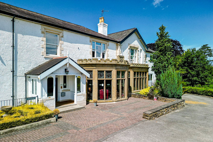 Exterior view of Northop Hall Country House Hotel
