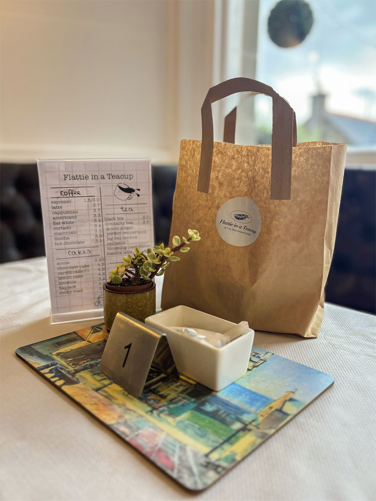 The Flattie Tea Room at The Stromness Hotel