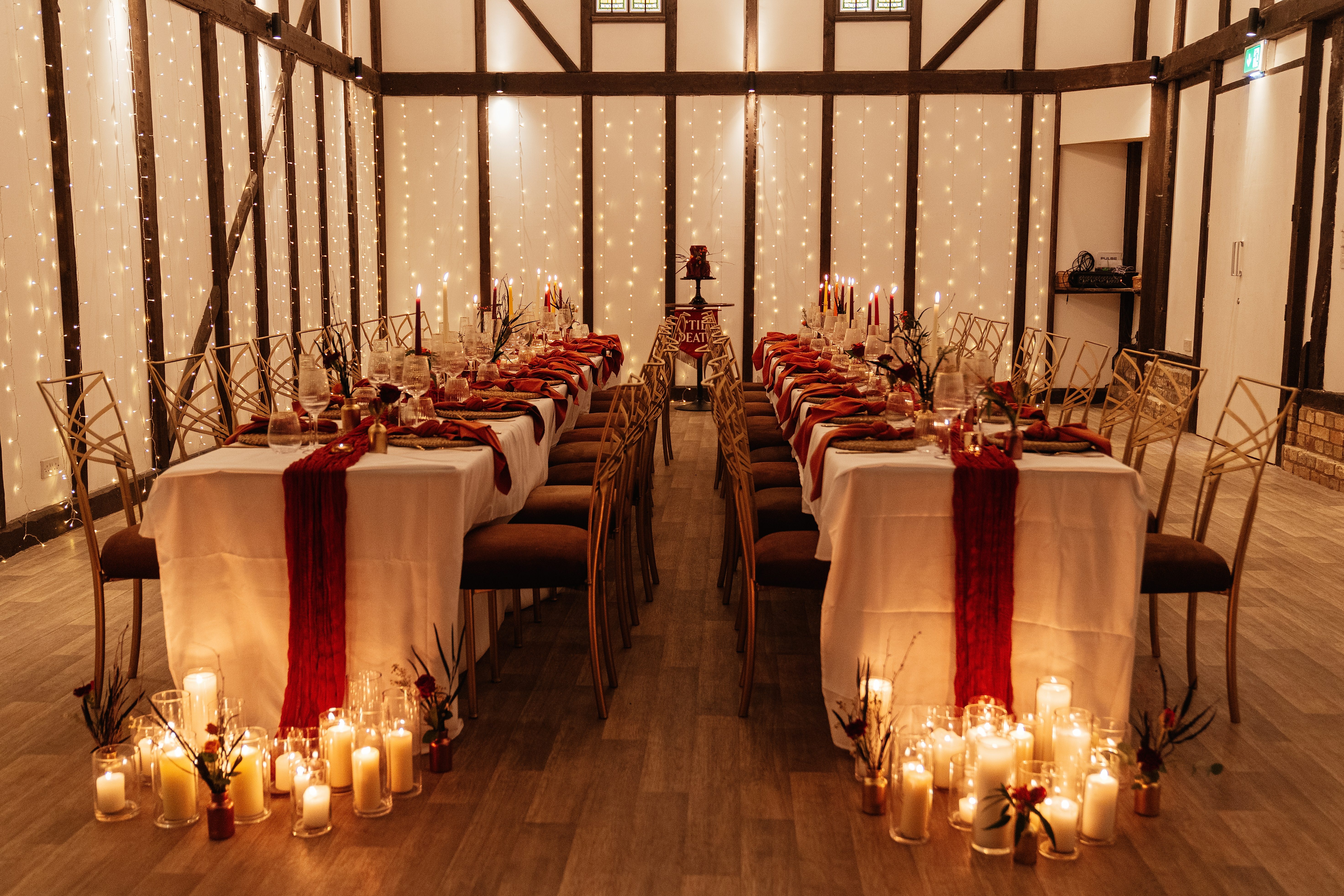 The elegant Regency Barn at Minstrel Court