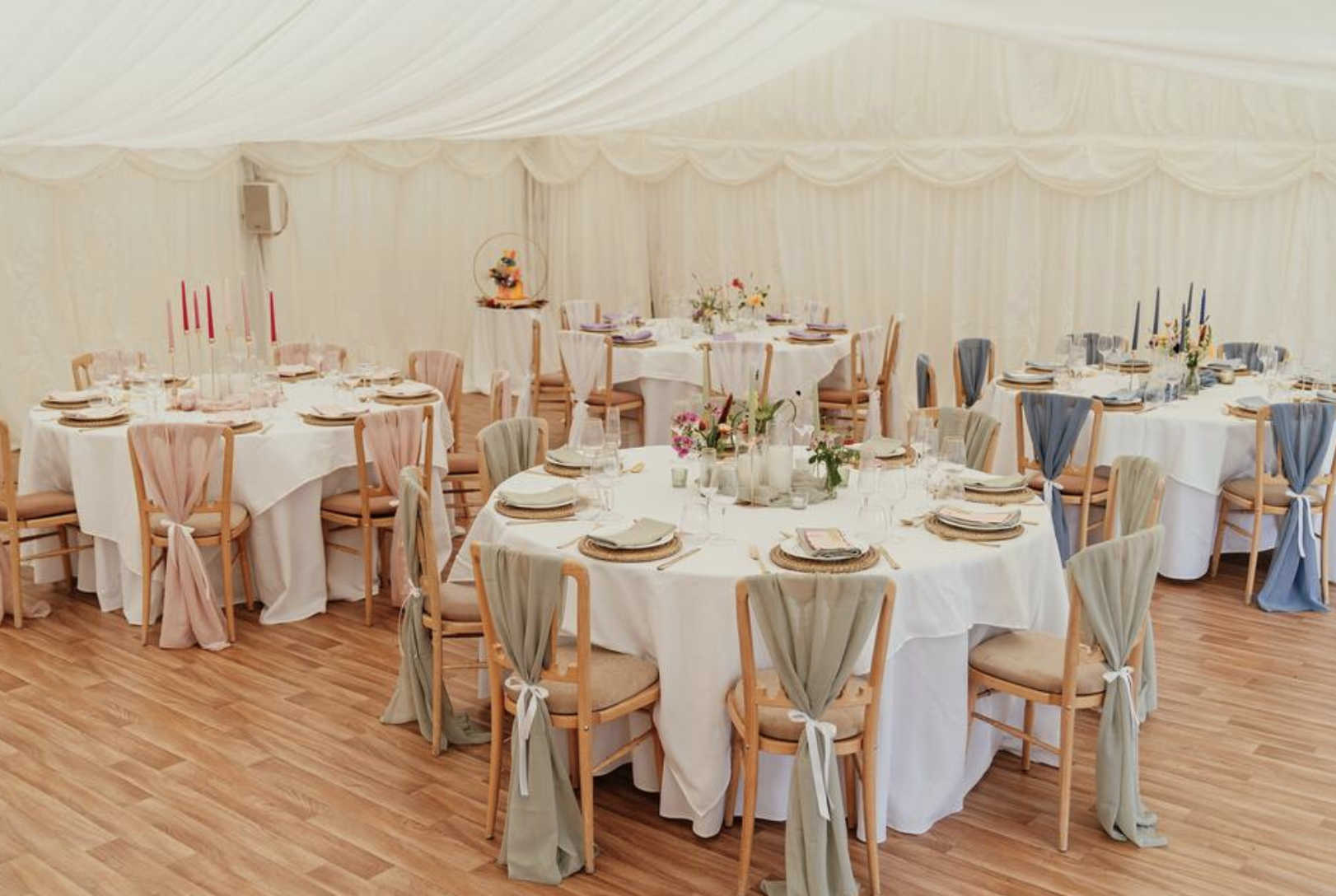 The marquee at Minstrel Court