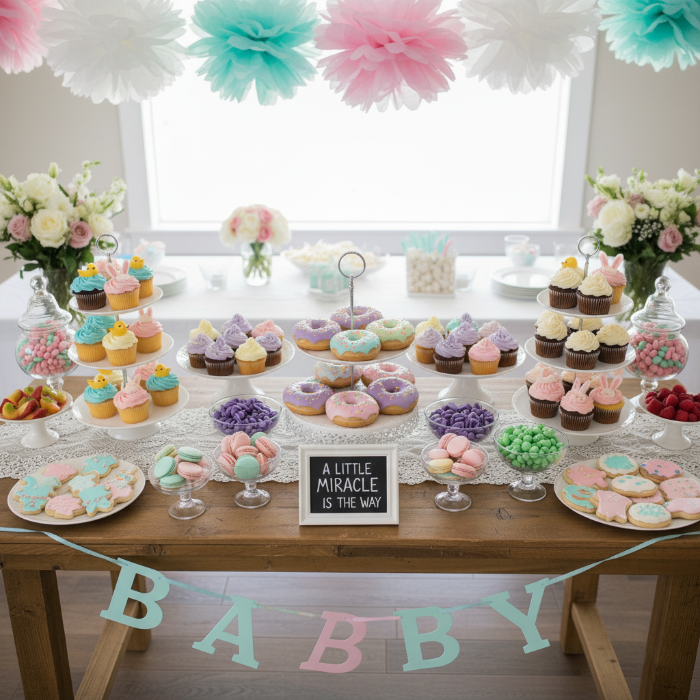 should a babyshower have a cake