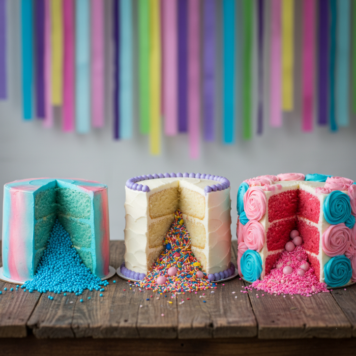 Surprise Filling Cakes