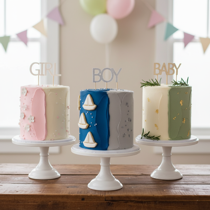 Two-Tone or Colour Block Cakes