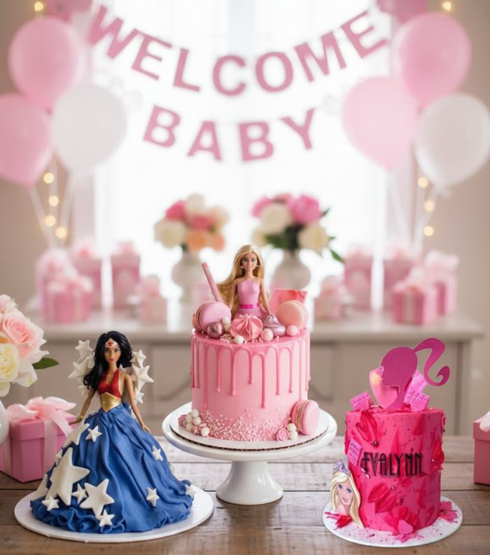 Doll-Inspired Cake