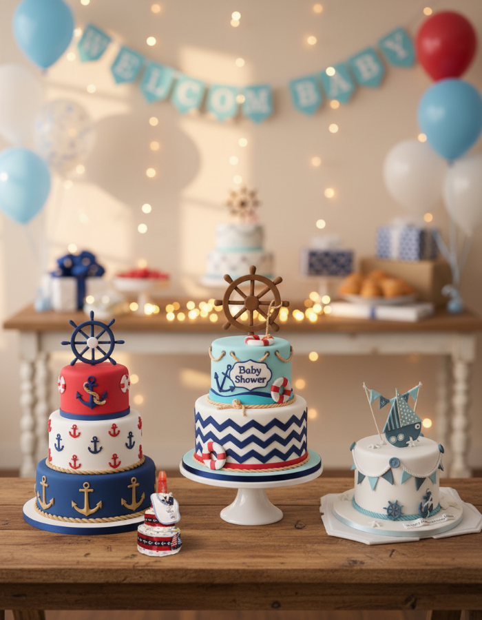 Sailor or Nautical Cake
