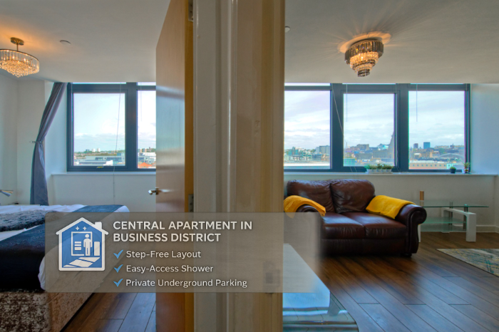 bedroom and living room layout