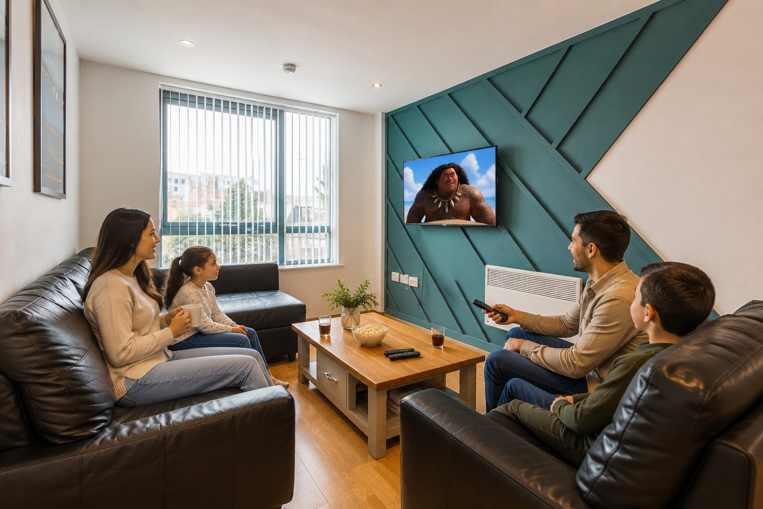 Premium long stay serviced apartment in Liverpool with comfortable living space