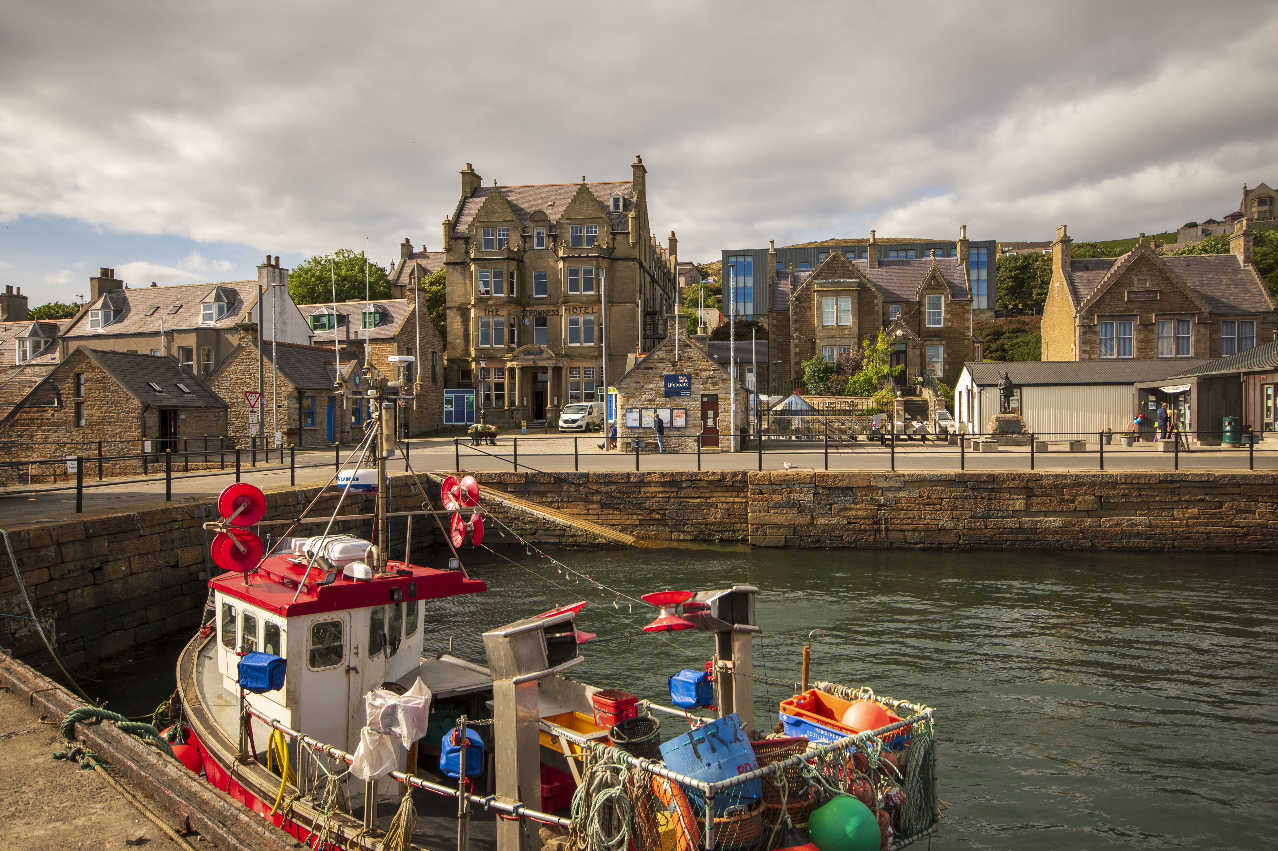 The Stromness Hotel harbour view