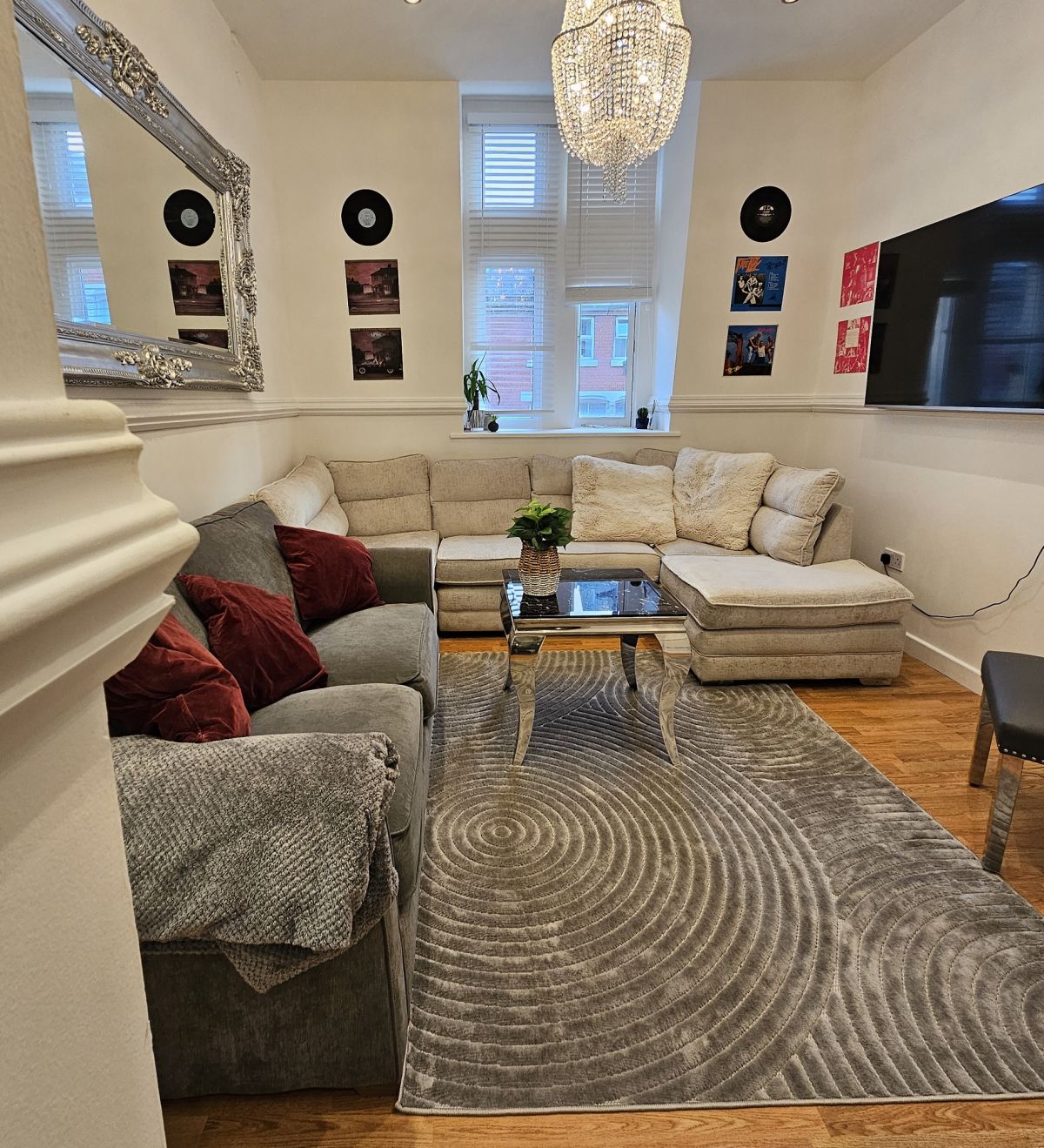 Our three-bedroom duplex loft