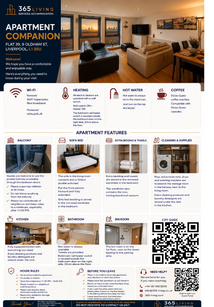 apartment 39 house manual 365 living