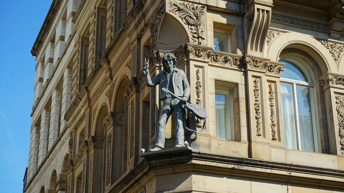 John Lennon statue and Liverpool Beatles heritage