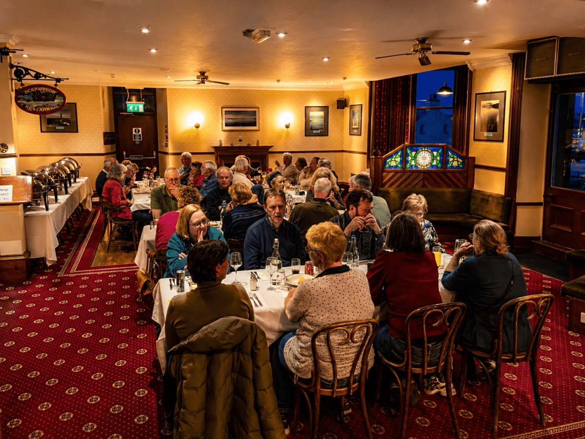 Scapa Flow Restaurant dining room detail