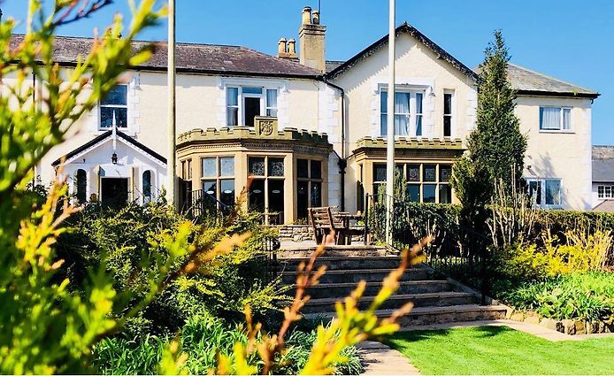 Beautiful gardens and natural surroundings at Northop Hall Hotel